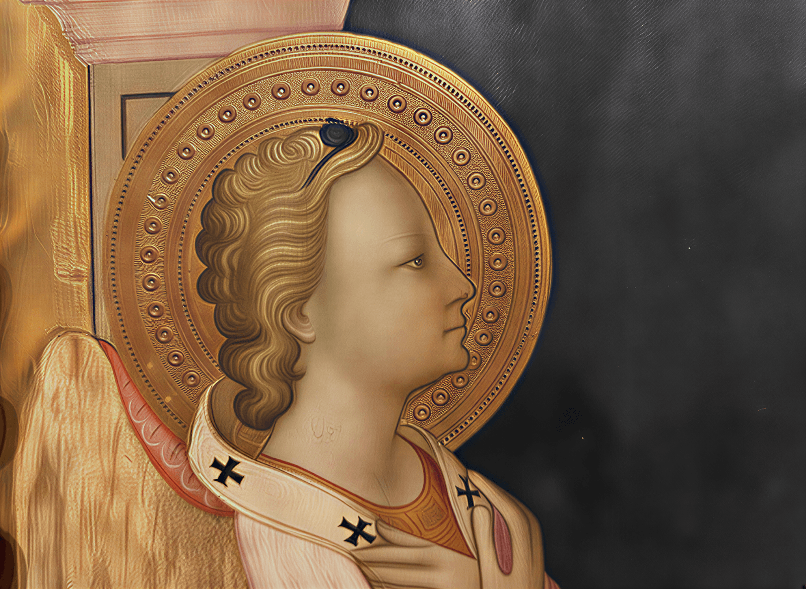 Visage Angélique de la Renaissance