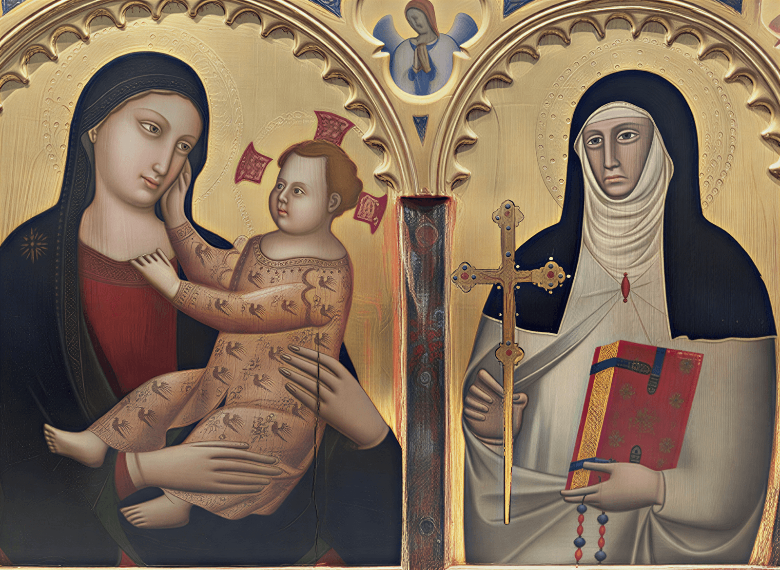 Madone et Sainte Élisabeth