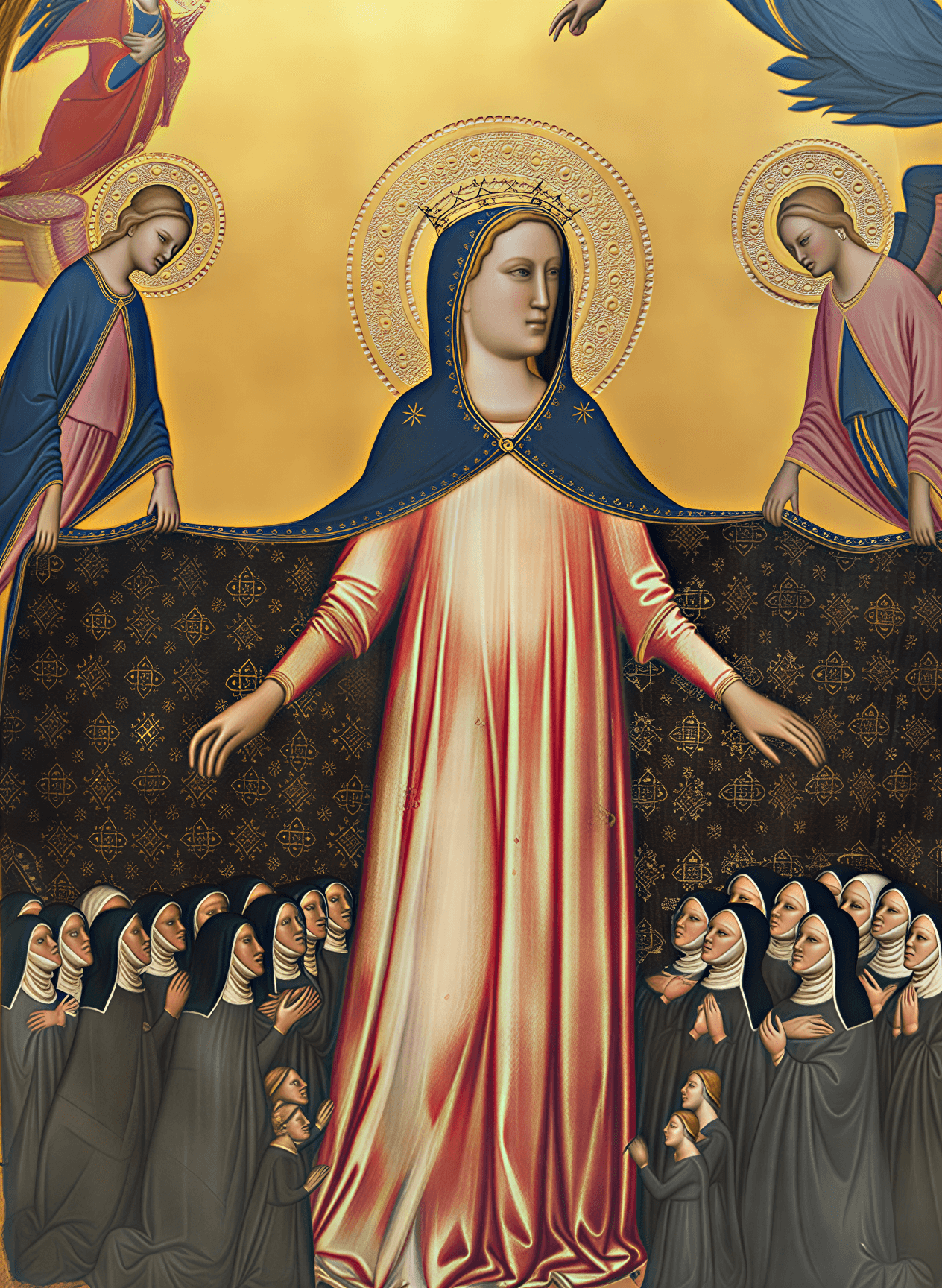 Vierge et Saints en Lumière