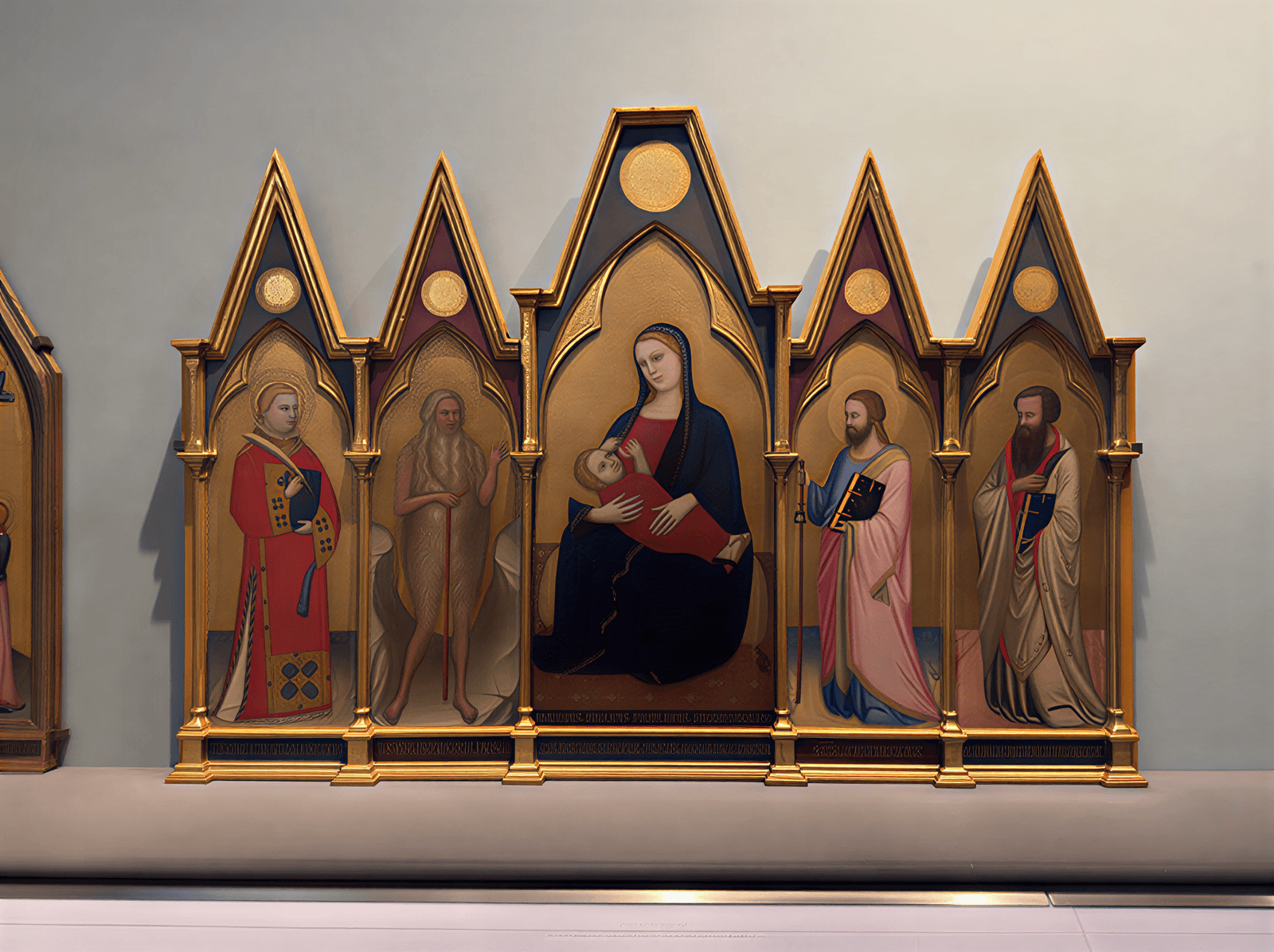 Vierge et Saints de Simone