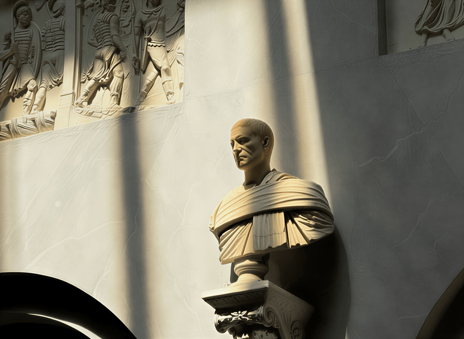 Buste Antique Illuminé