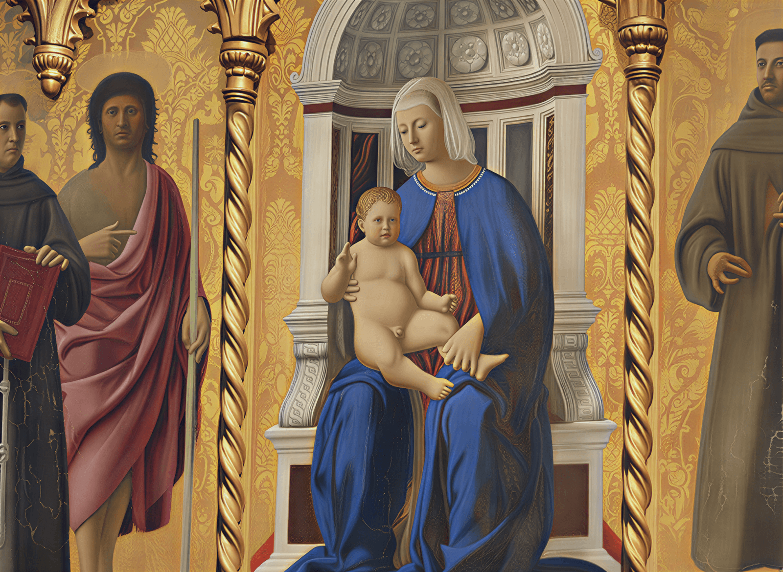 Madone et Enfants Umbriens